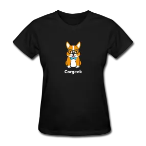 Corgeek Women's Funny T-Shirt