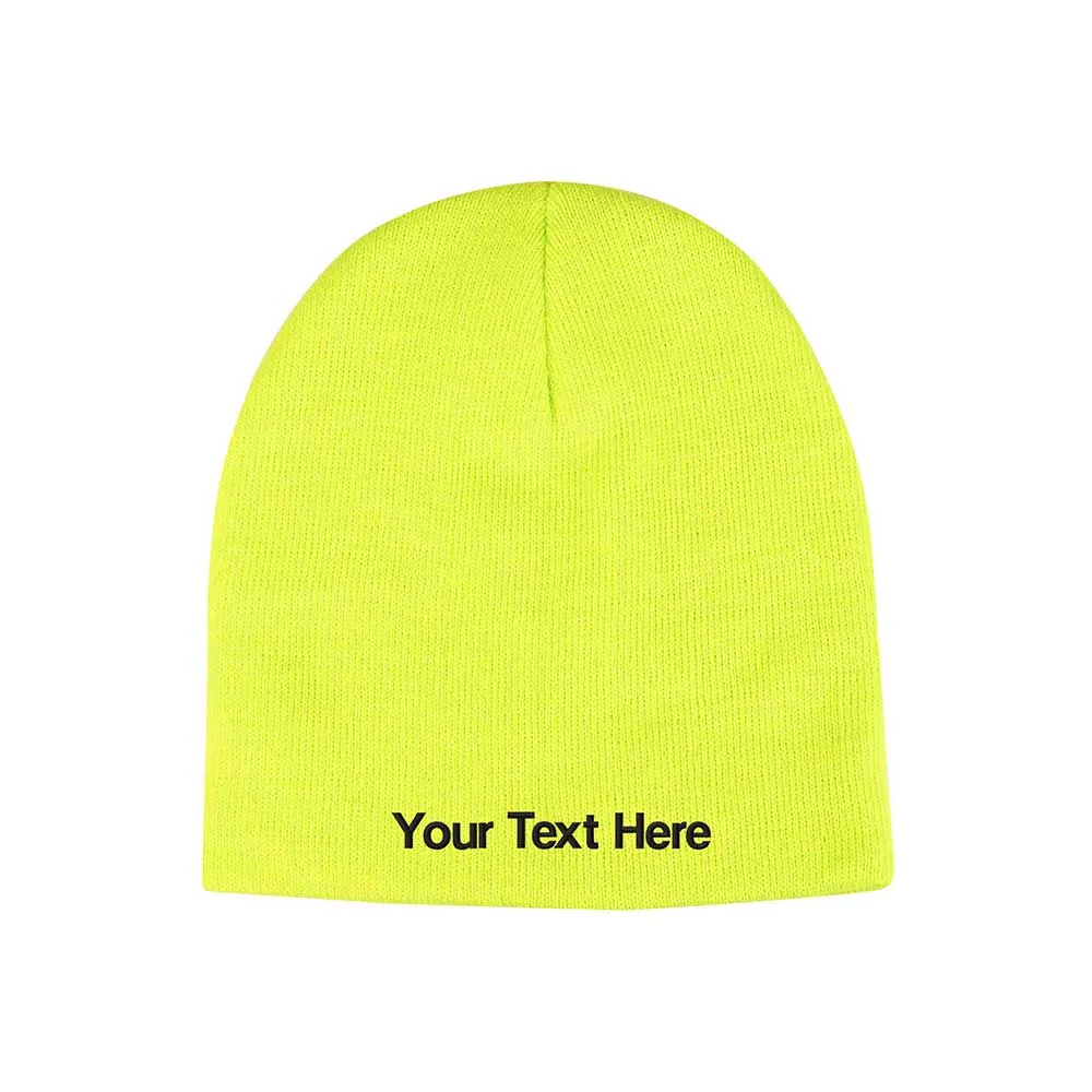 Customized Neon Acrylic Beanie