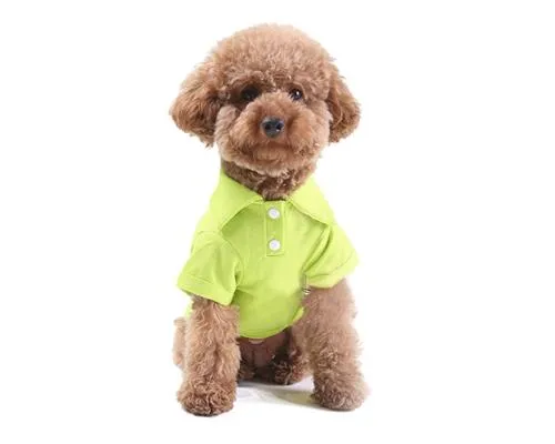 Cute Series Pet Clothes Dog Polo Shirt