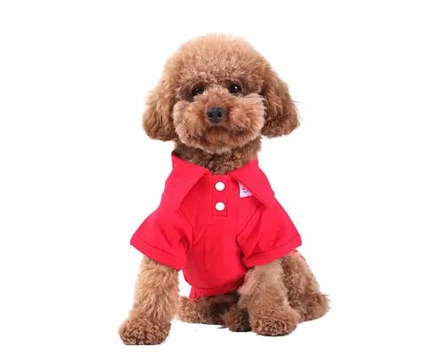 Cute Series Pet Clothes Dog Polo Shirt