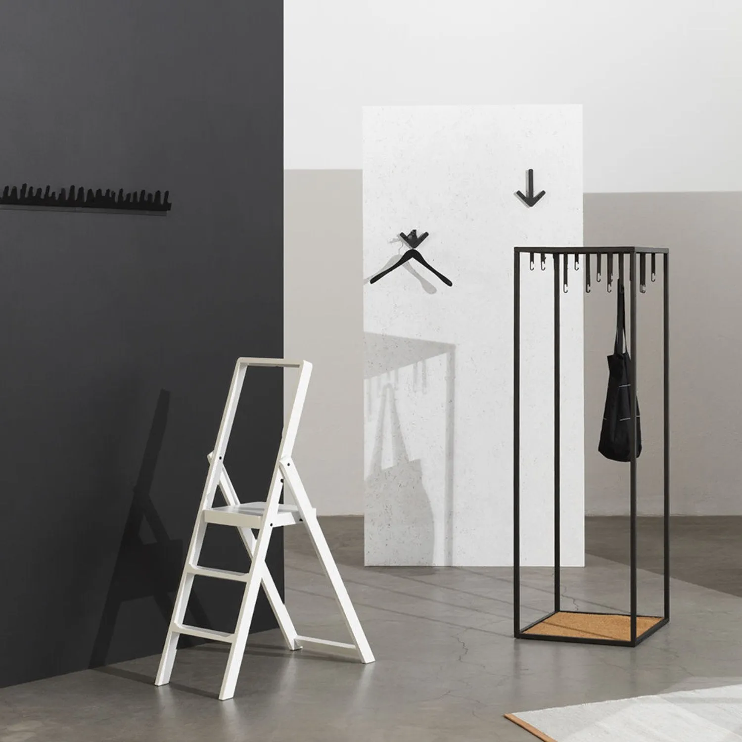 design house stockholm | arrow hanger | black