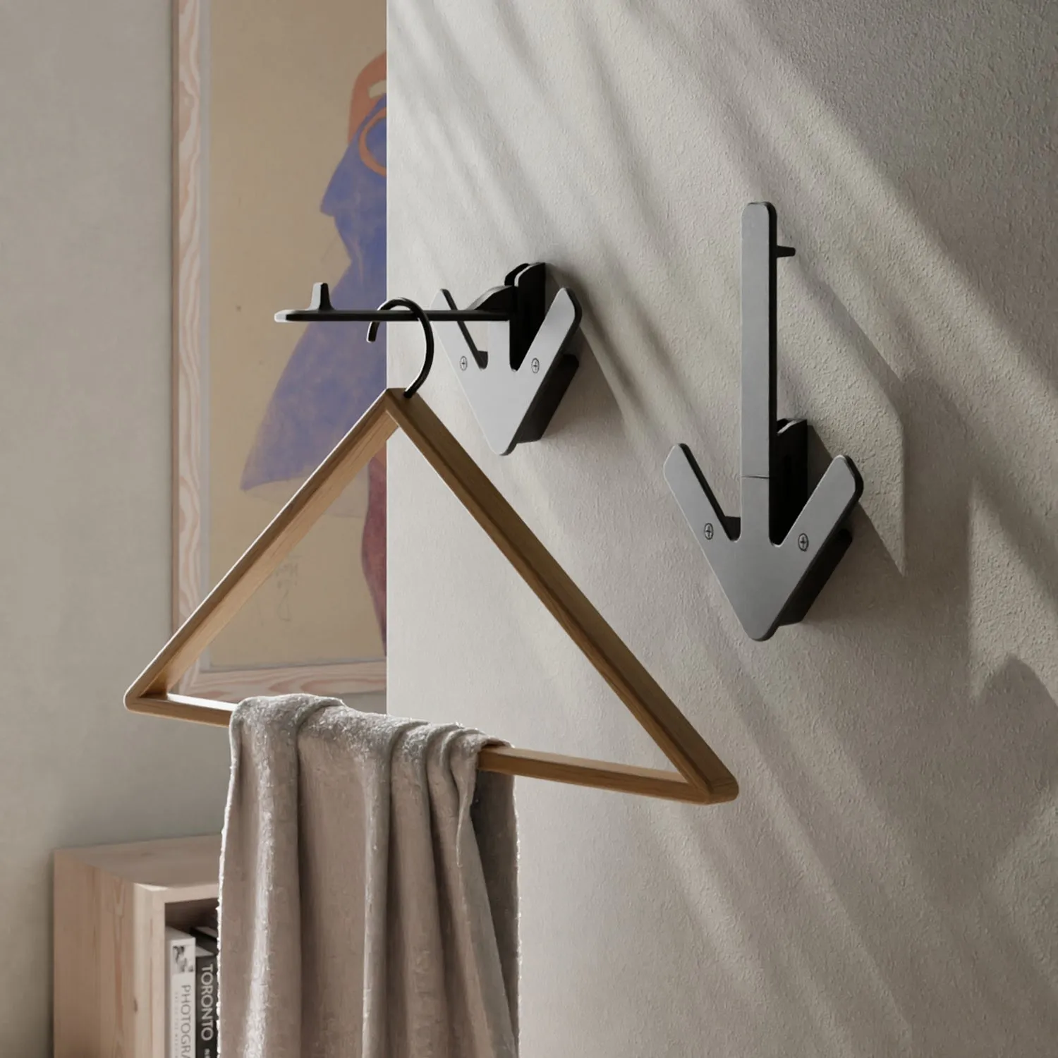 design house stockholm | arrow hanger | black