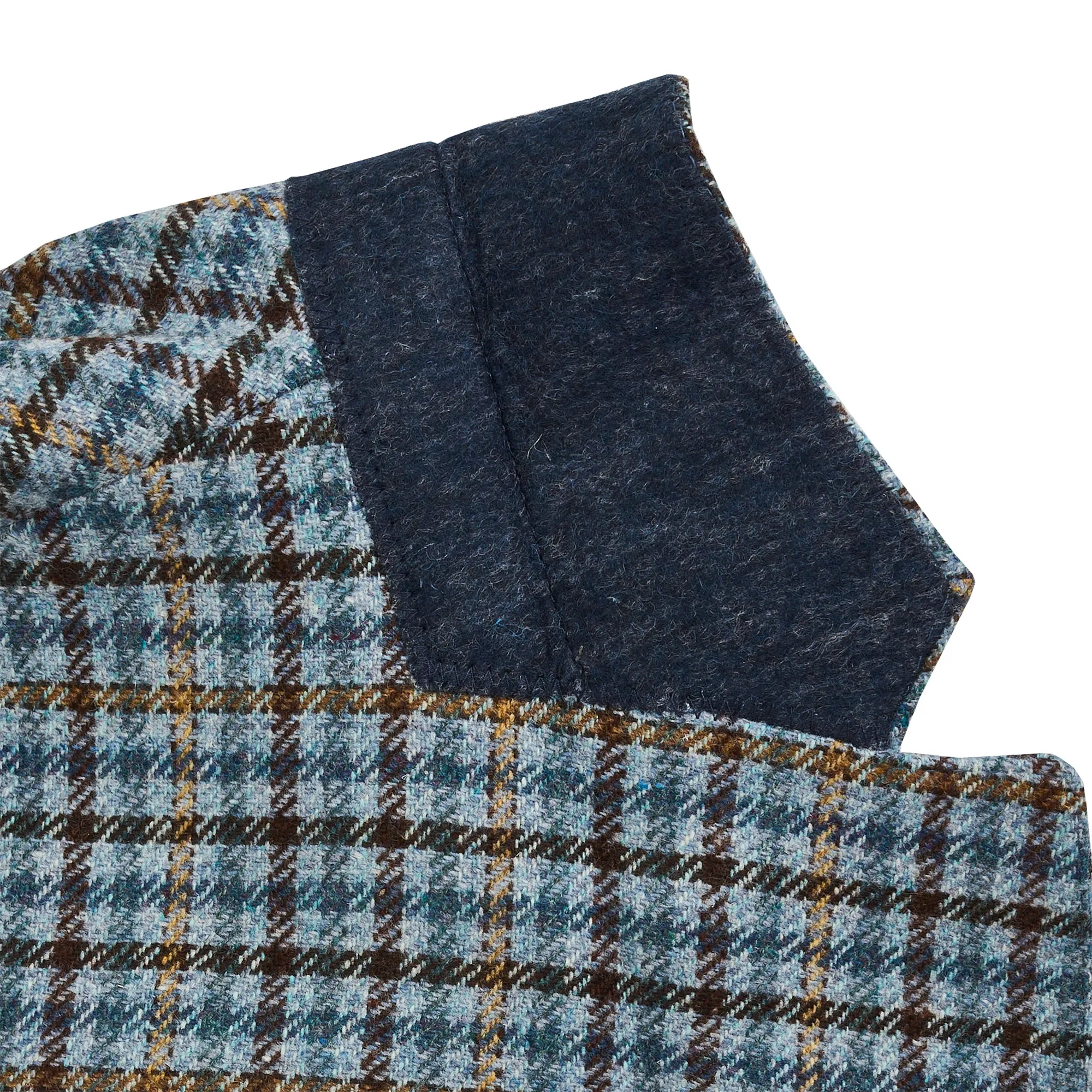 Di Pray Sky/Chocolate Multi Check Sport Coat - Endless Sky