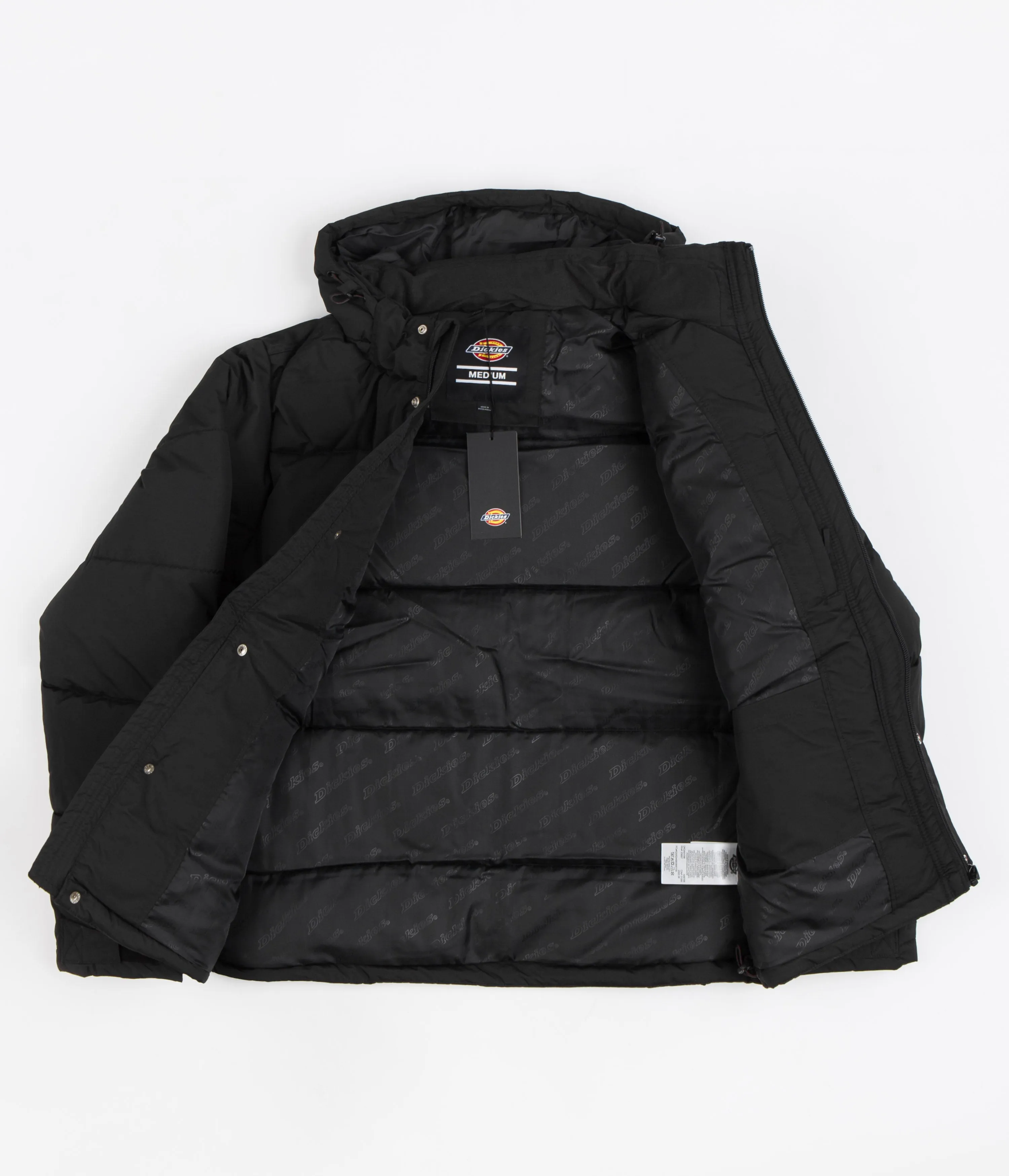 Dickies Glacier View Puffer Jacket - Black