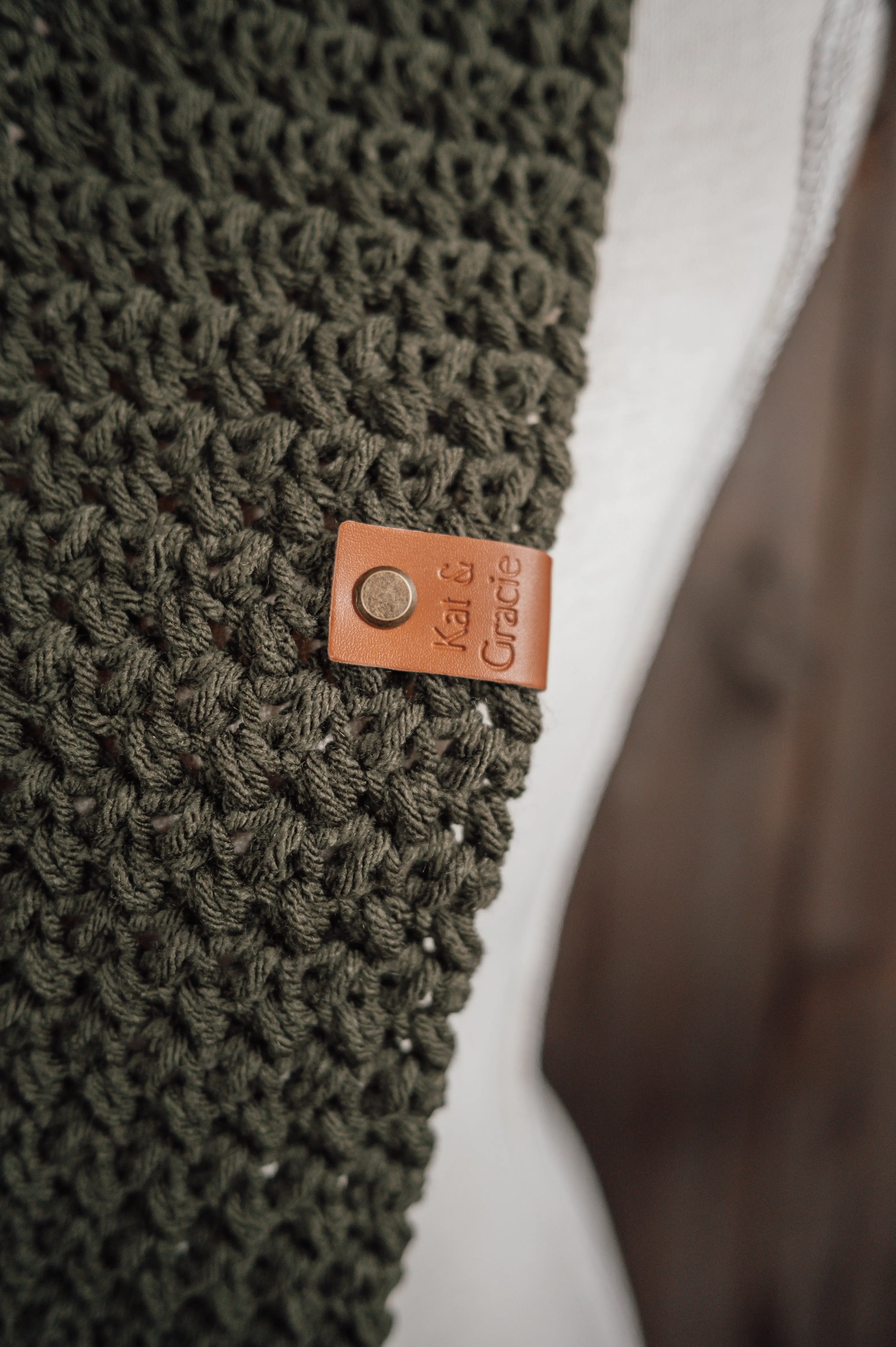 Dream Weaver Infinity Cowl - Olive