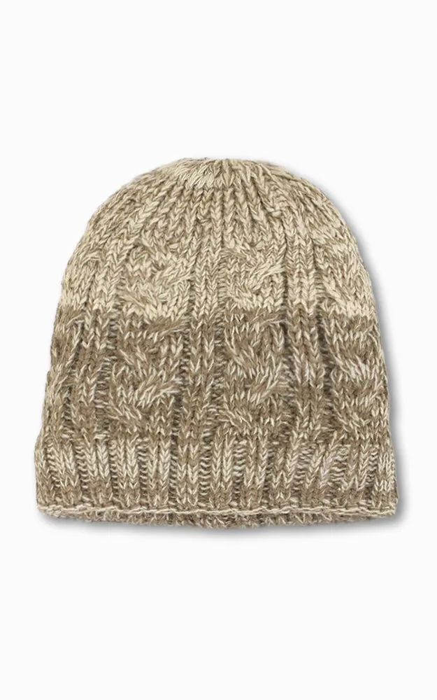 EAH8921 Two Tone Knit Beanie