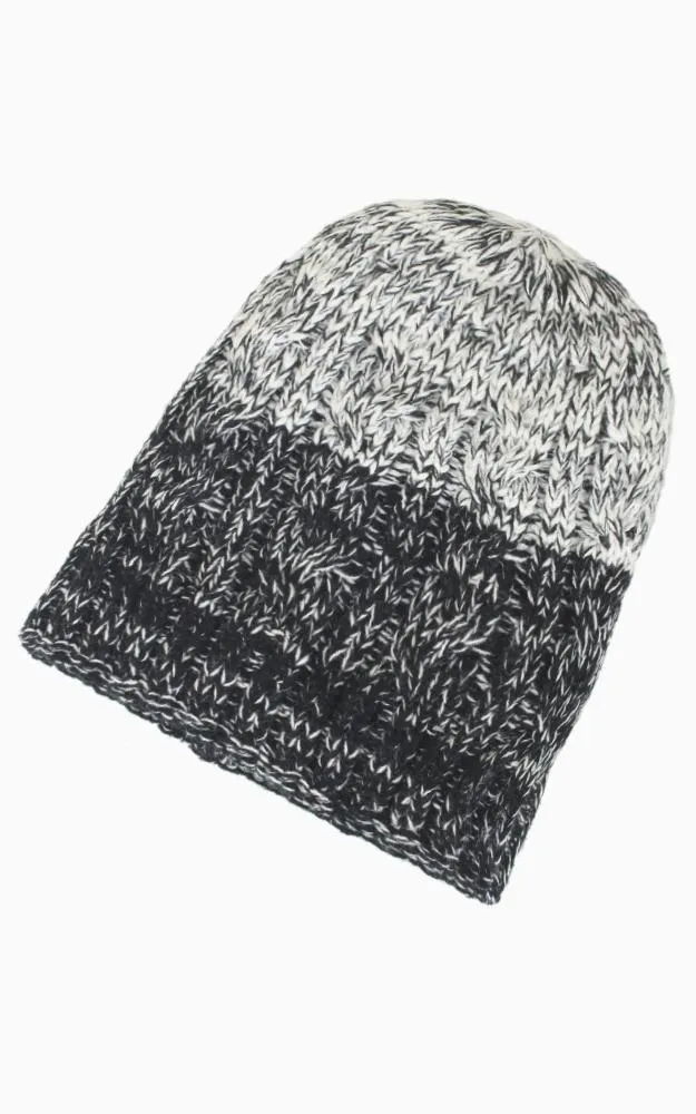 EAH8921 Two Tone Knit Beanie