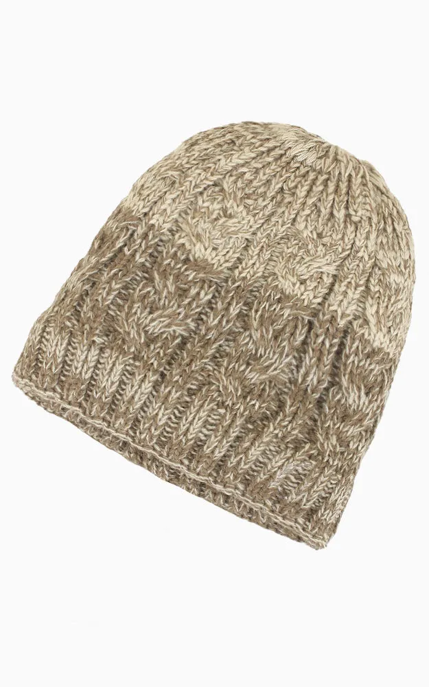 EAH8921 Two Tone Knit Beanie