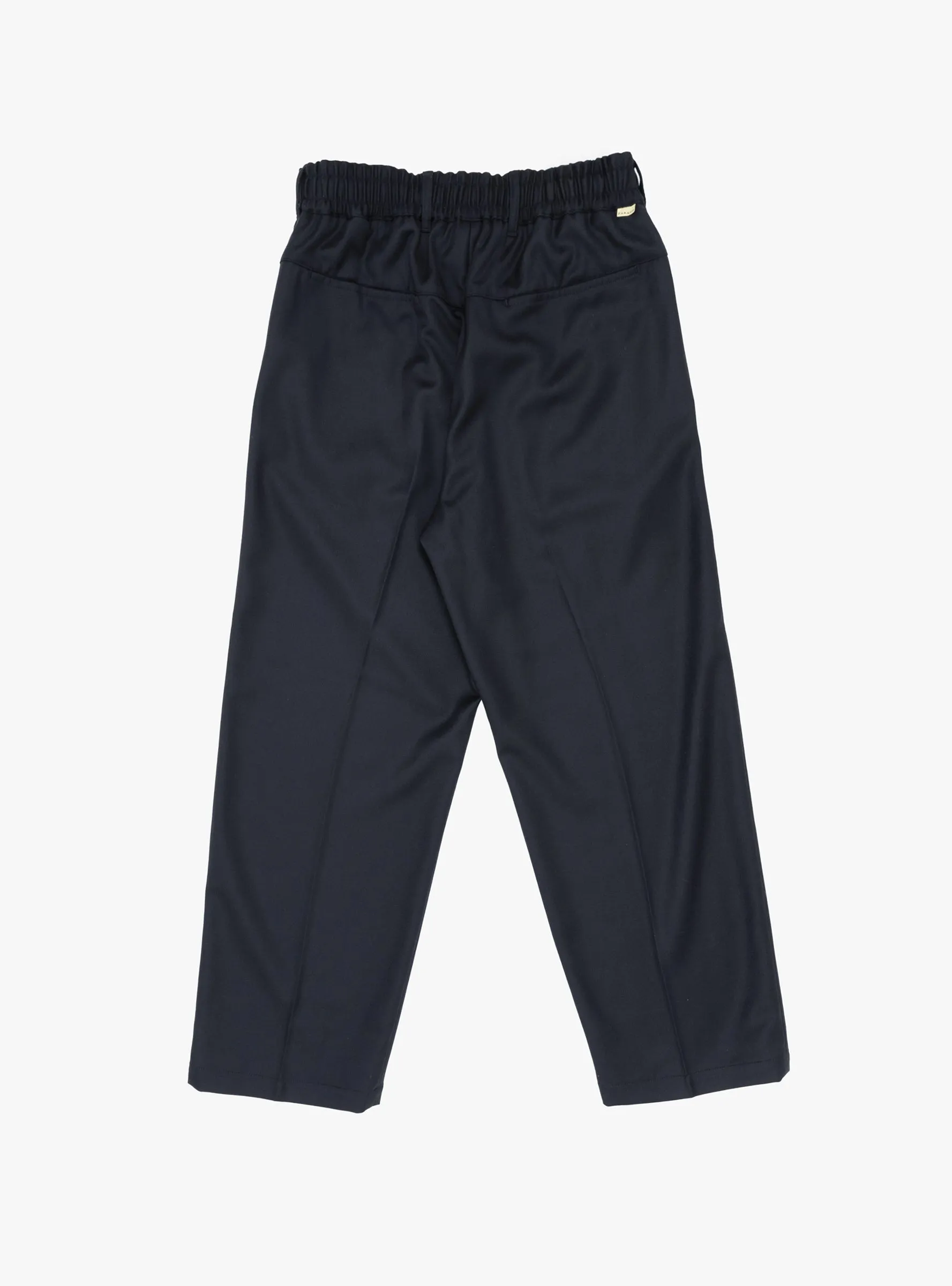 Easy Wide Tapered Pants Navy