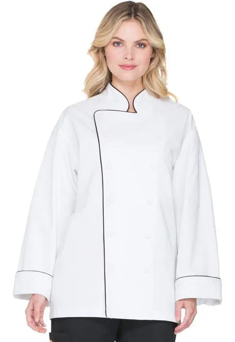 Executive Chef Coat with Piping