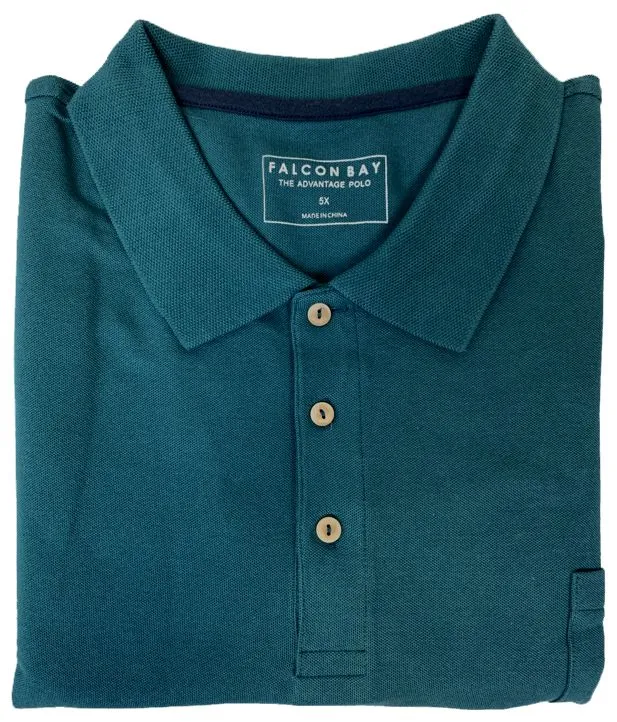 Falcon Bay Poly/cotton Pique Polo With Pocket