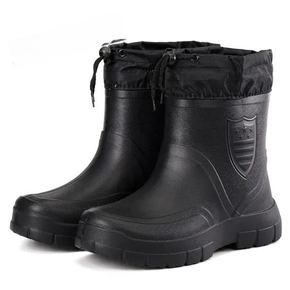 Fleece-lined Rain Boots - King Stone Brothers and Co™️