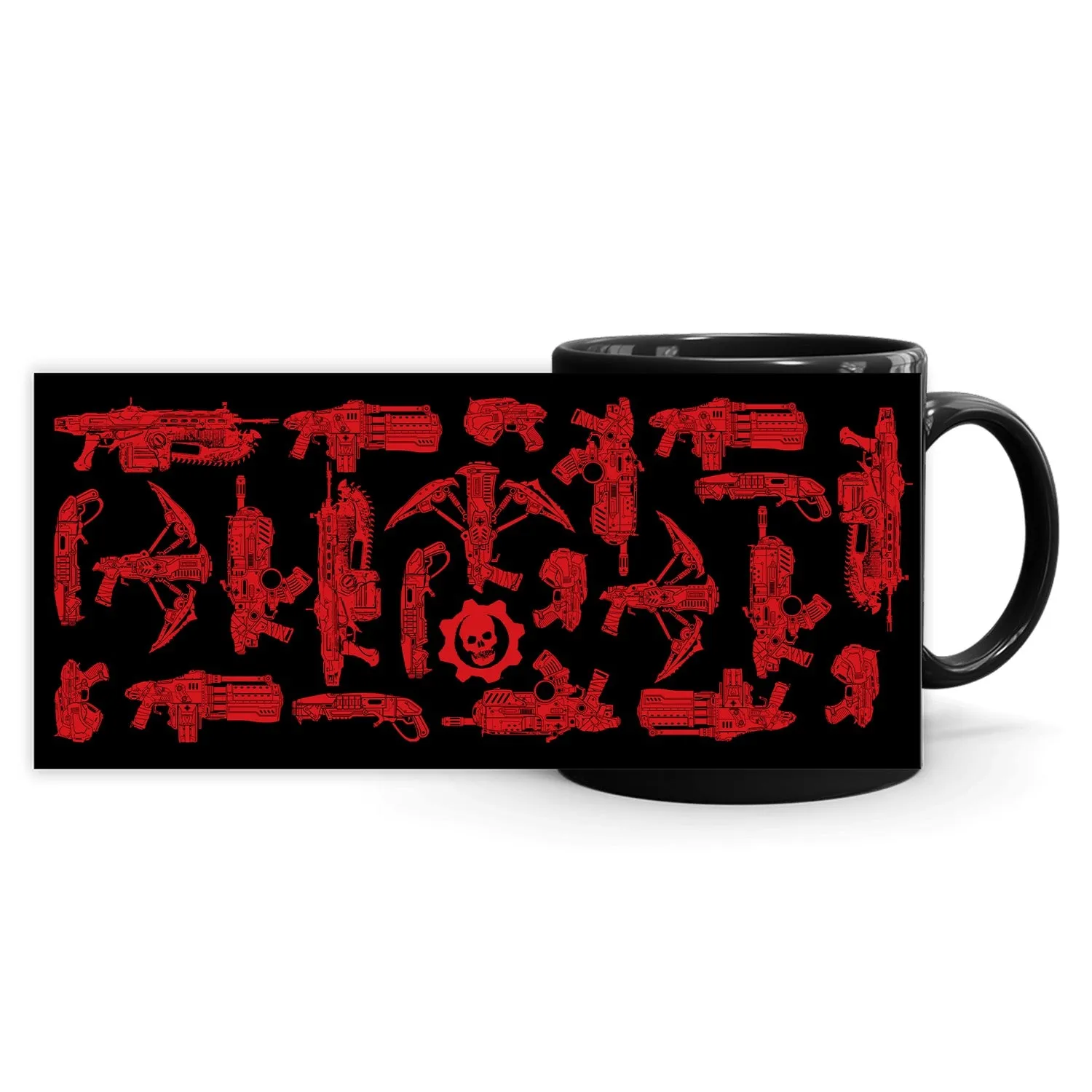 Gears of War Weapons Cover System Mug