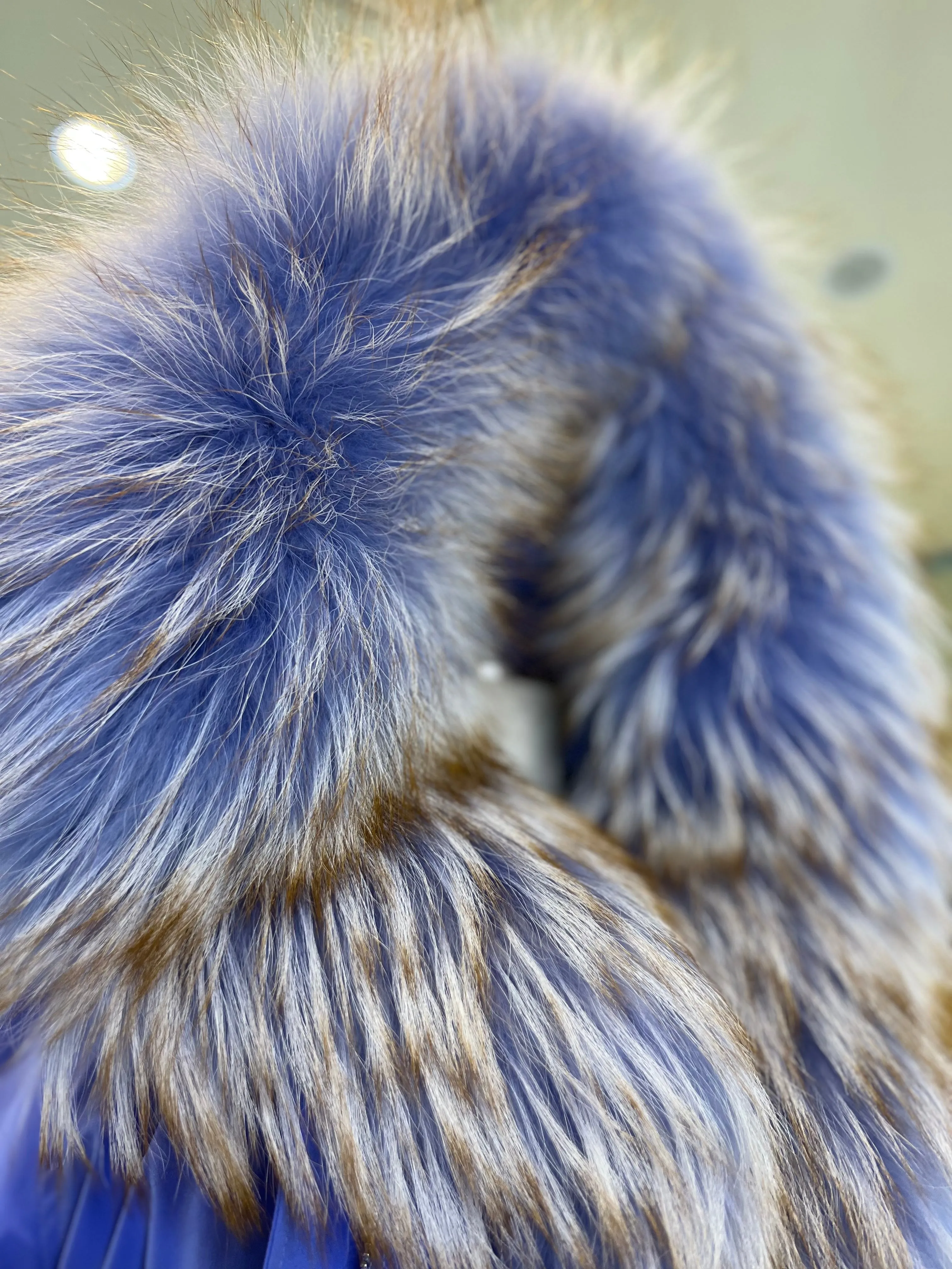 Genuine Fox Fur Rabbit Insulated Parka