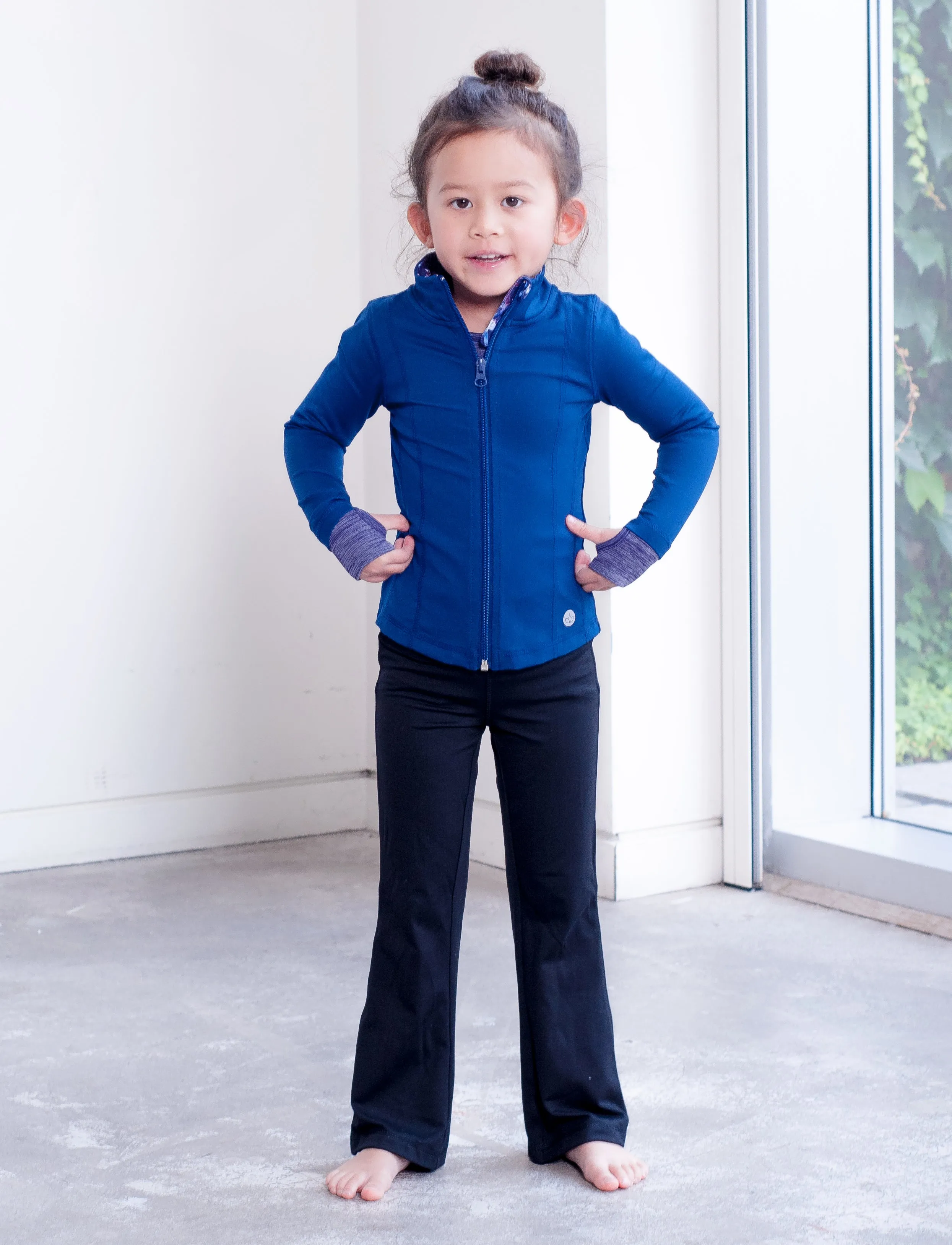 GIRLS 2-6 YOGA JACKET