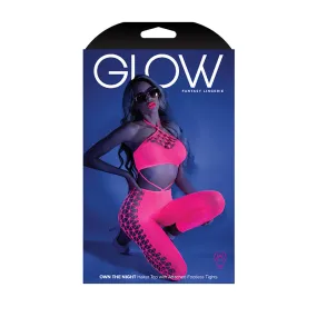 Glow Own The Night  Halter Body Os