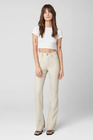 Go Blank PU Hoyt Mini Boot Cut Pant