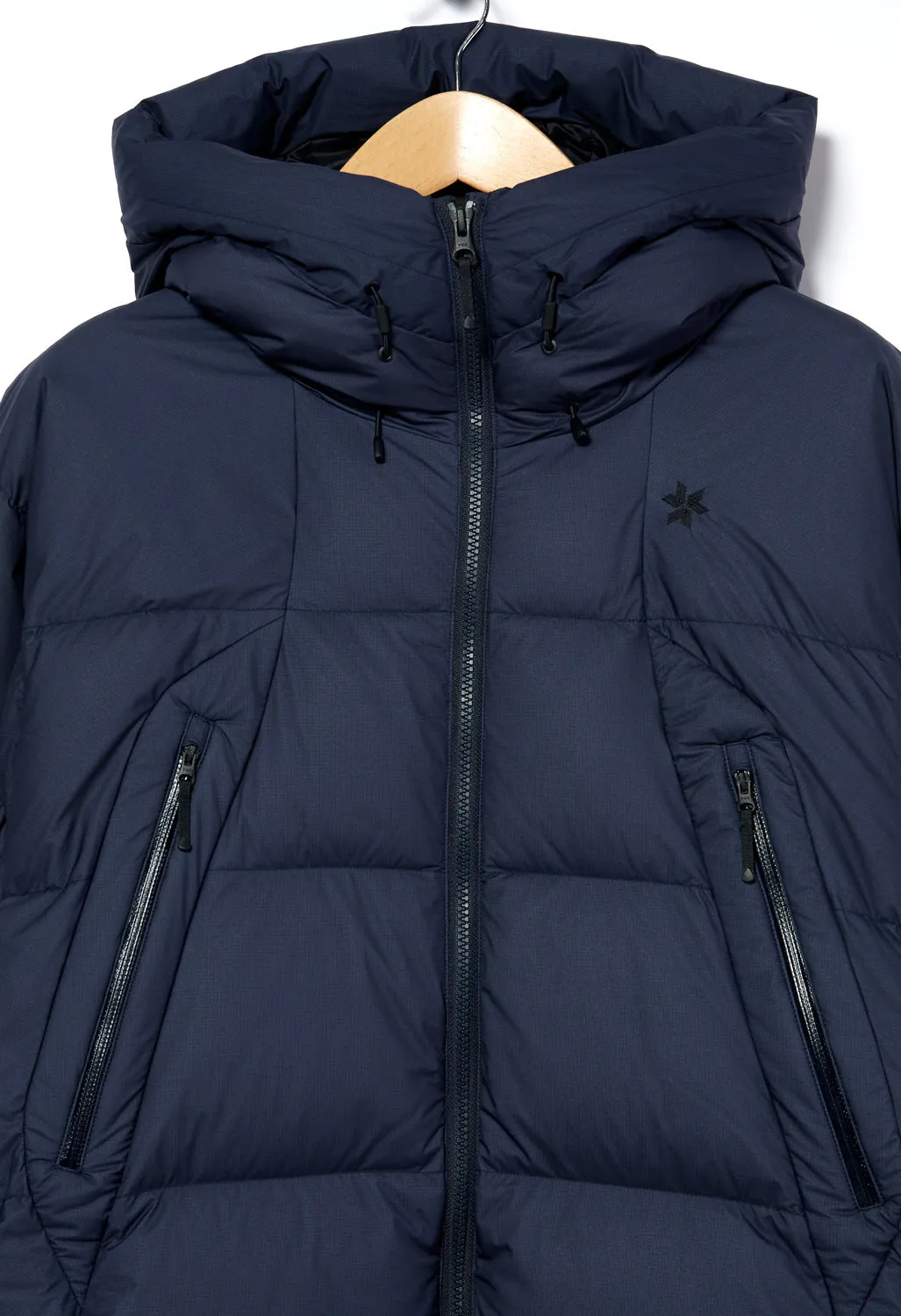 Goldwin Men's GORE-TEX INFINIUM Fly Air Down Parka Jacket - Ink Navy