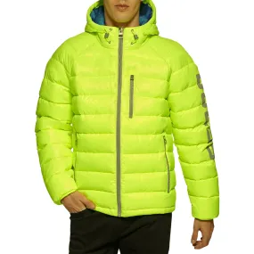 GUESS - Logo Puffer Hooded Jacket