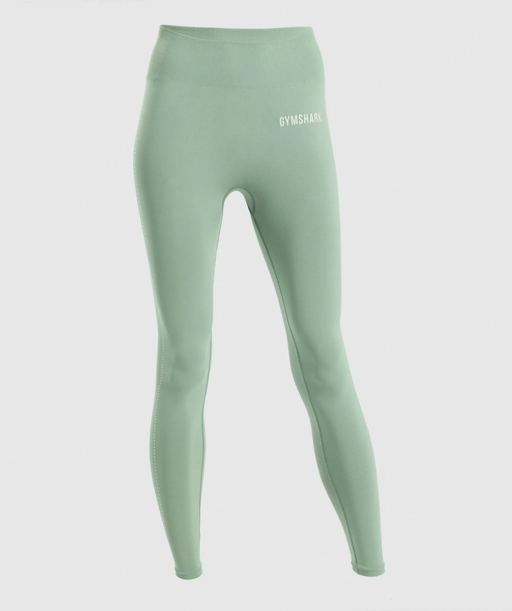 Gymshark Breeze Lightweight Seamless Tights - Green