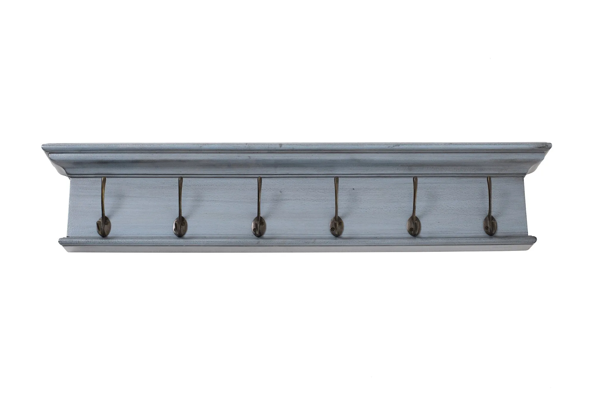 Halifax D162I 6-Hook Coat Rack in Blue Black Finish