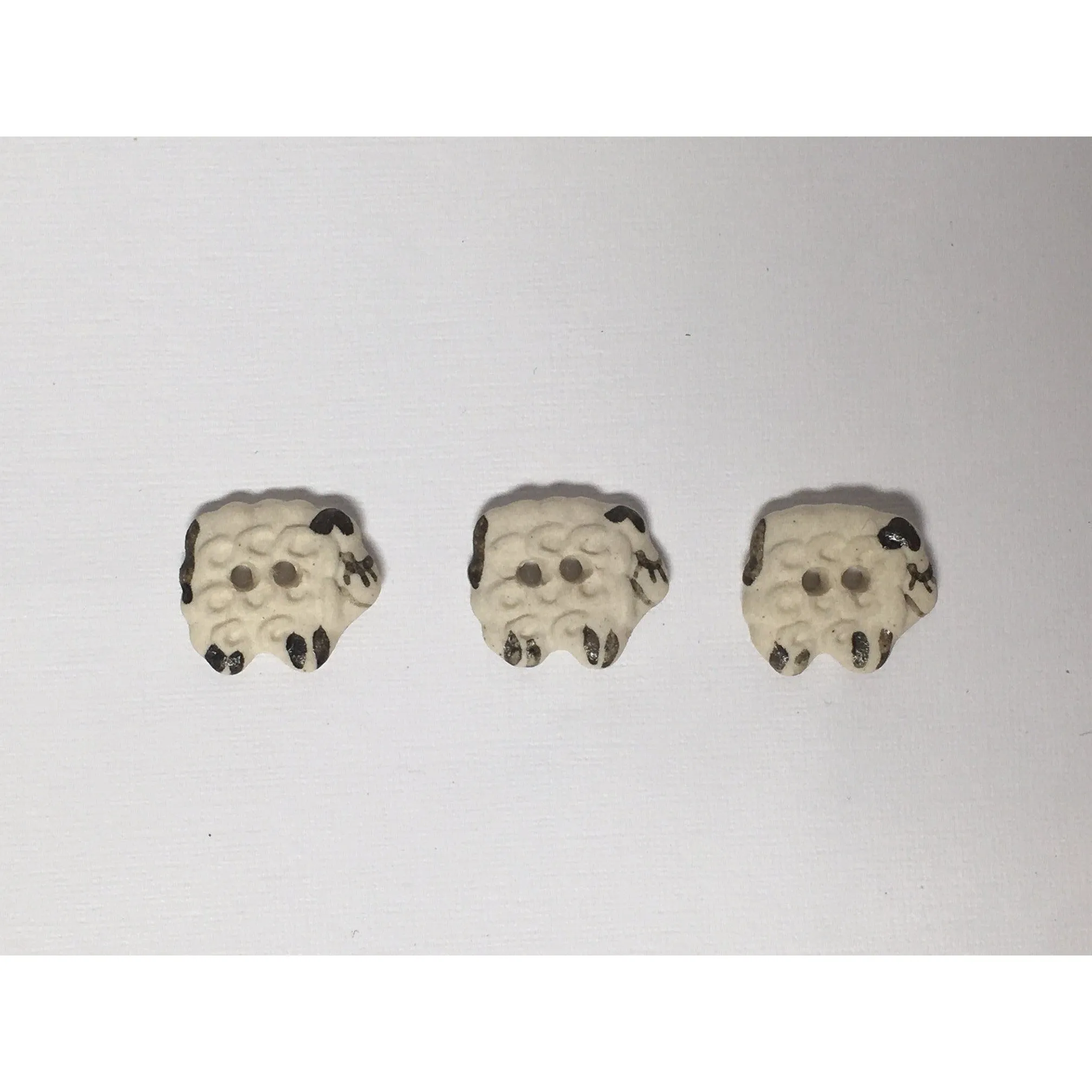 Handmade Sheep Buttons