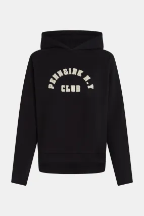 HOODIE PRINT (W24F1551LTD) BLACK - RAINY DAY