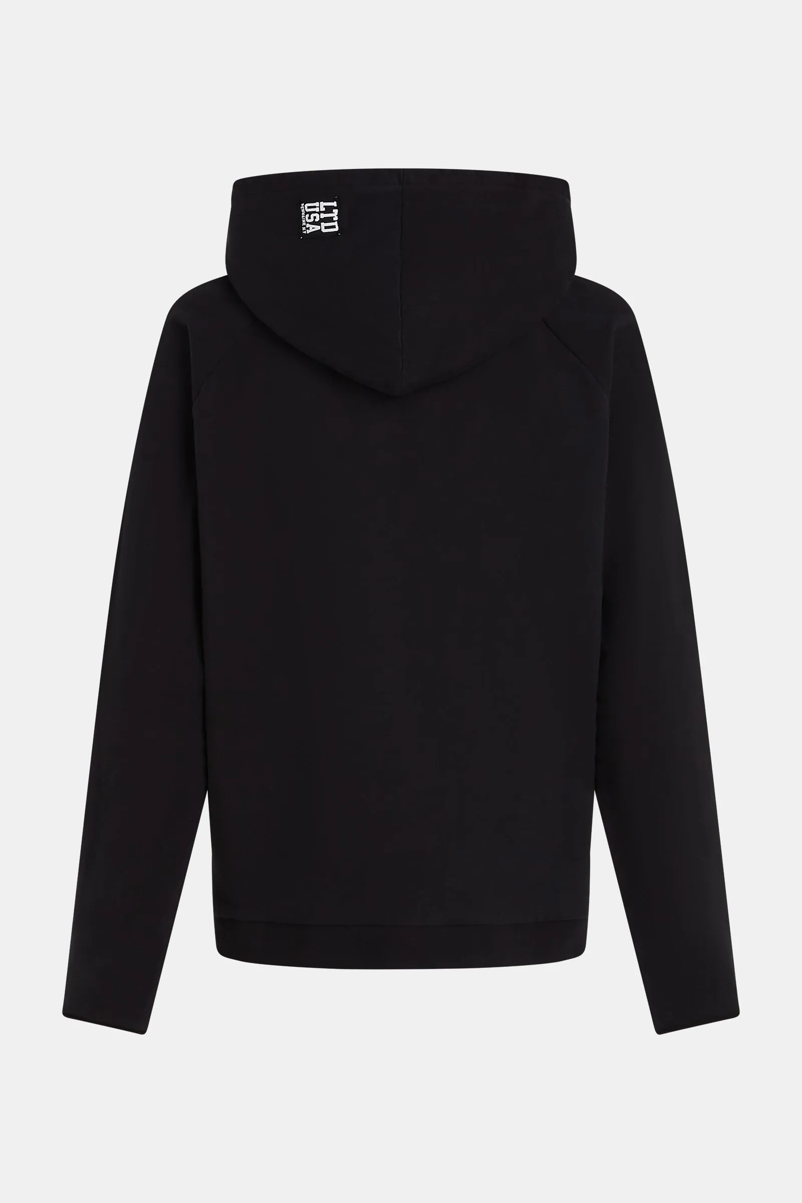 HOODIE PRINT (W24F1551LTD) BLACK - RAINY DAY