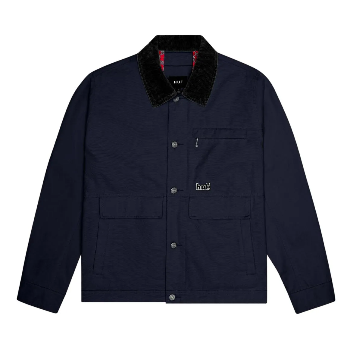 HUF REMINGTON JACKET NAVY BLAZER