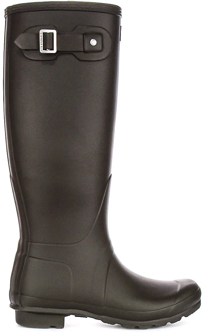 Hunter W Original Tall In Choco Brown For Women