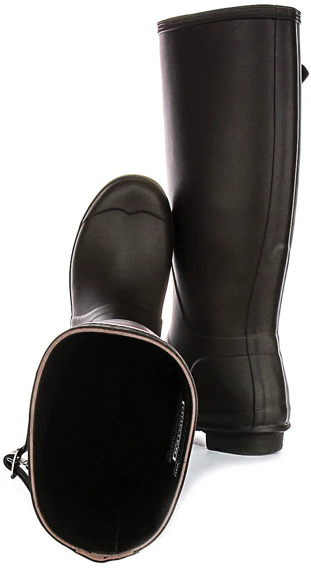 Hunter W Original Tall In Choco Brown For Women