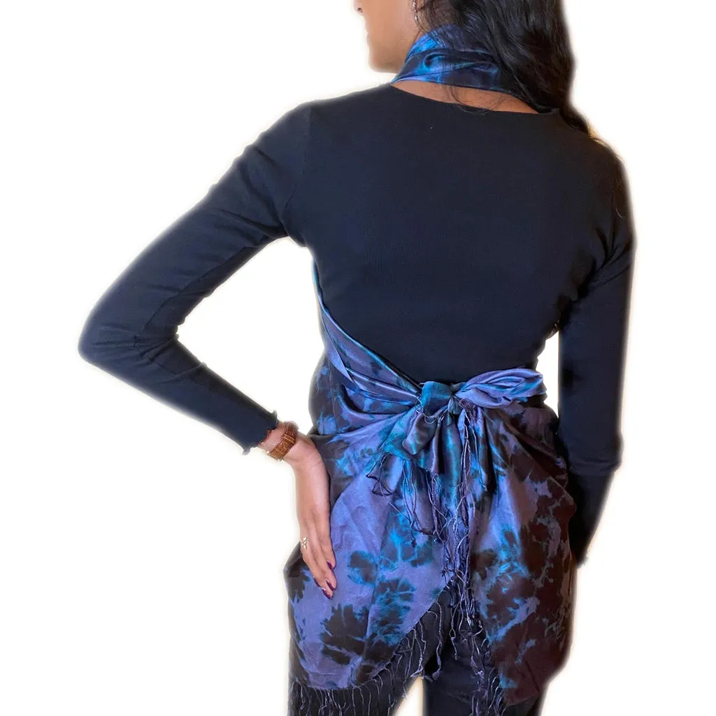 Indian Ocean Silk Scarf