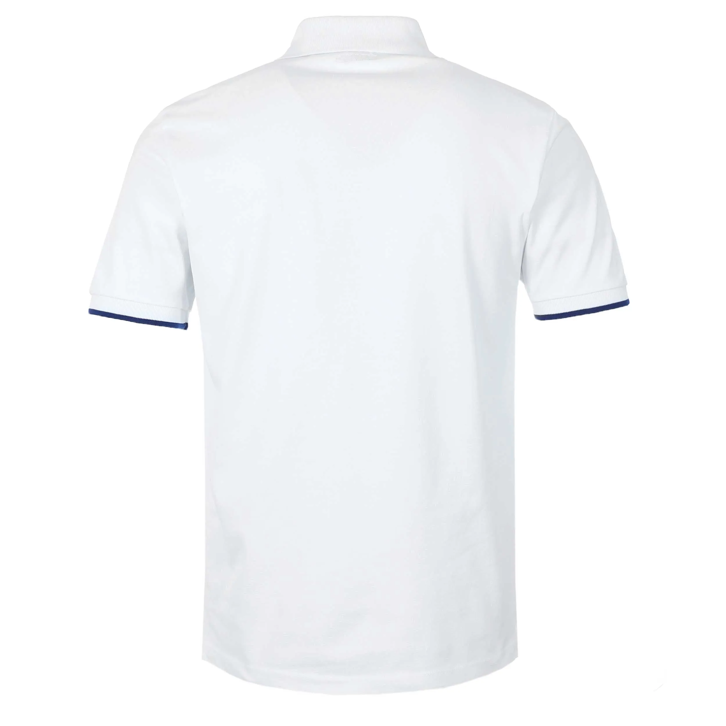 Jacob Cohen Tipped Polo Shirt in White