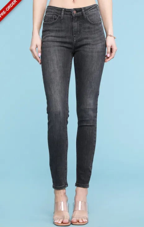 Judy Blue Off Black Skinny Jeans