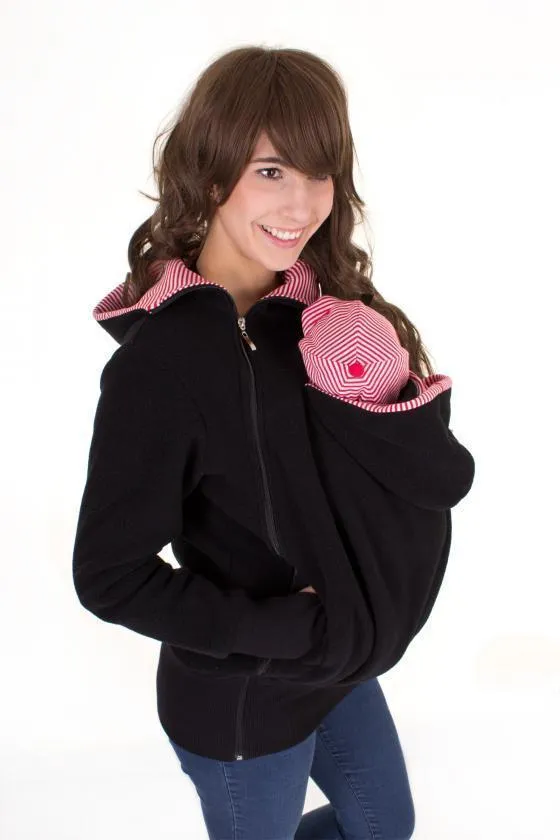 Kangaroo Mom Baby Carrier Hoodie Coat Jacket Pet Bag