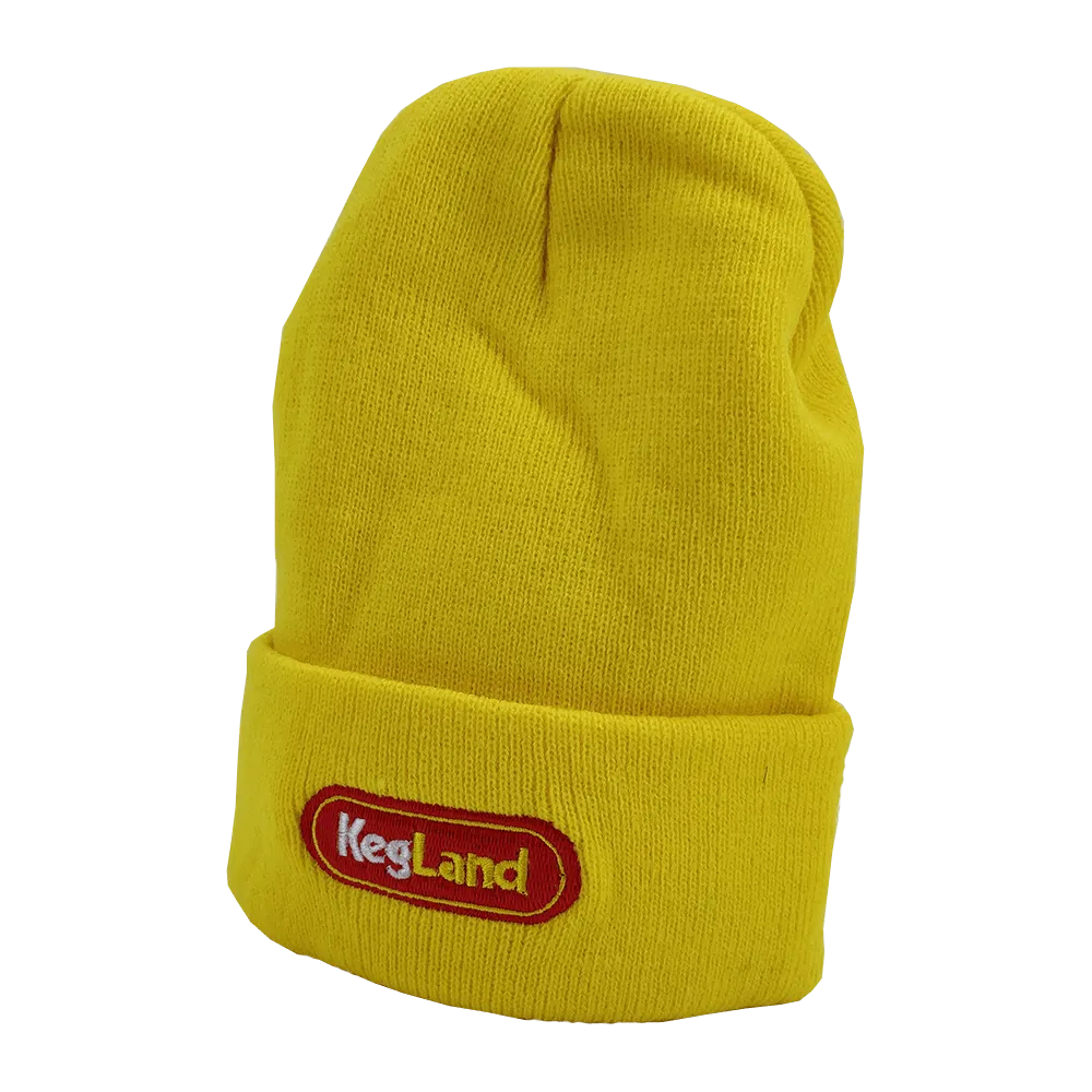 KegLand Beanie Hat (Yellow) LIMITED EDITION*