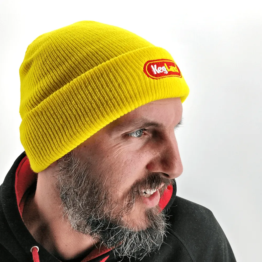 KegLand Beanie Hat (Yellow) LIMITED EDITION*