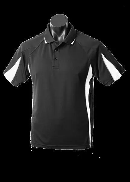 Kids Eureka Polo Black/White