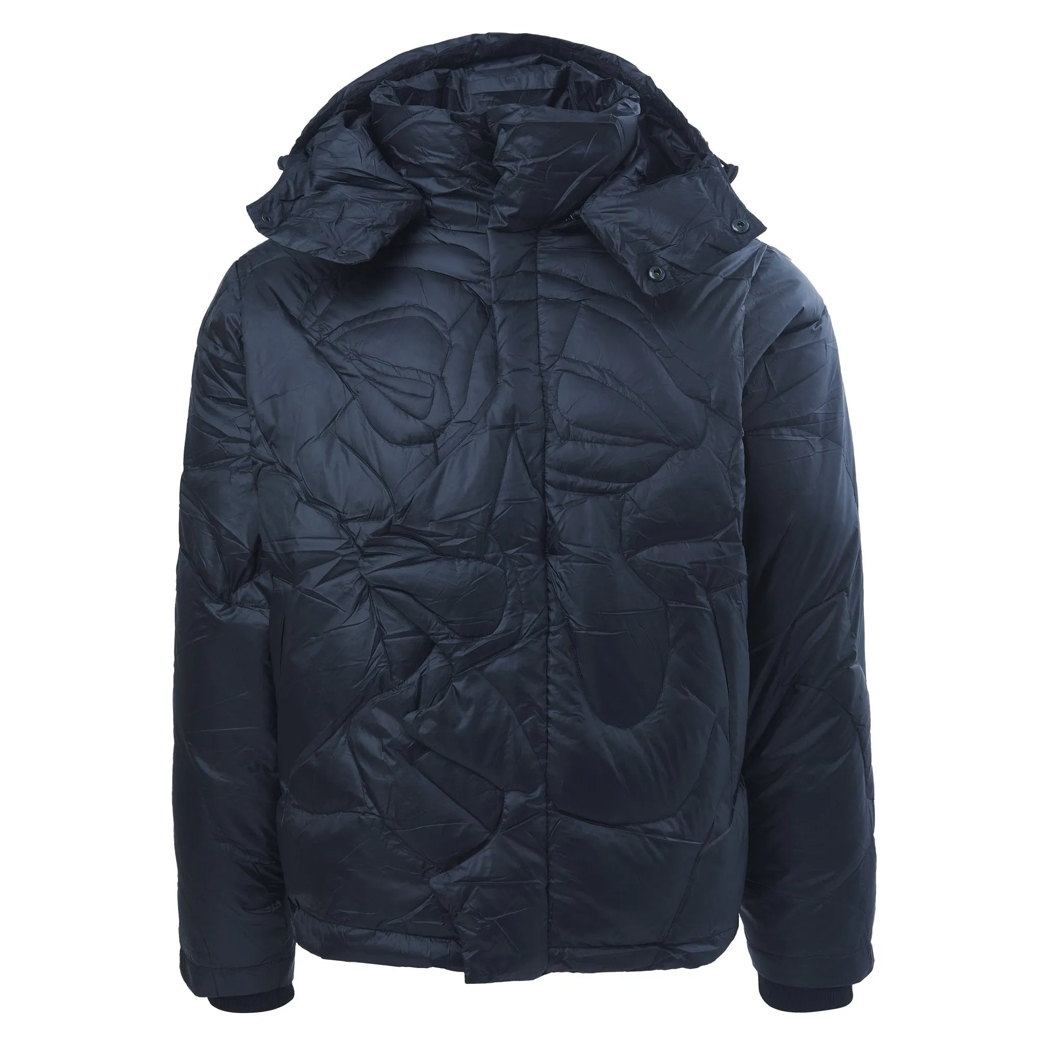 Kissing Puffer Jacket | Black