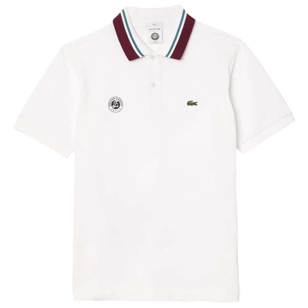 Lacoste Men's Roland Garros Umpire Polo - White