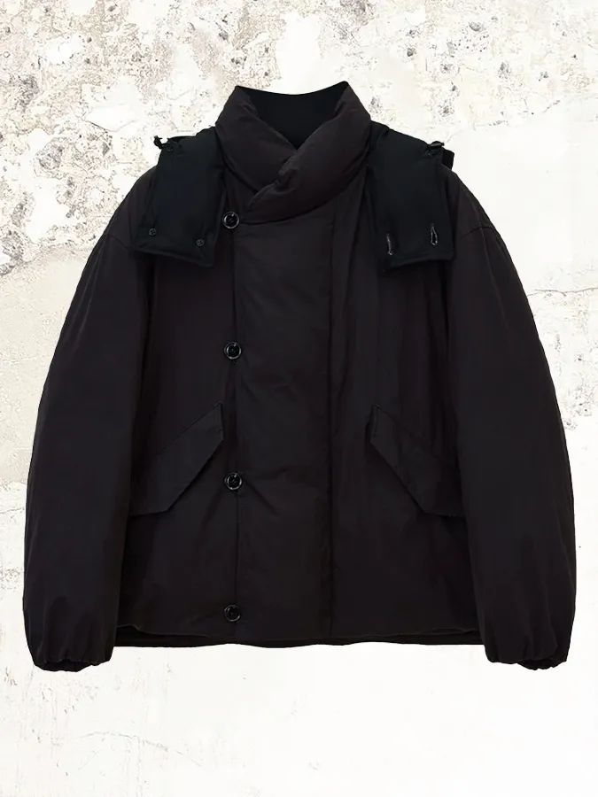 Lemaire Hooded puffer jacket