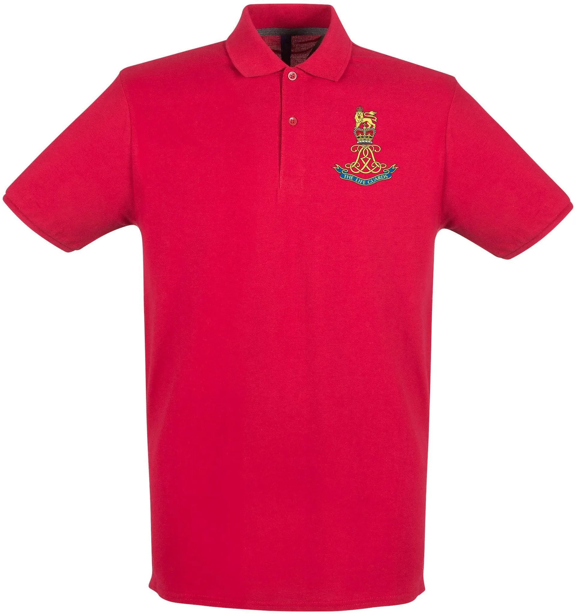 Life Guards Embroidered Pique Polo Shirt