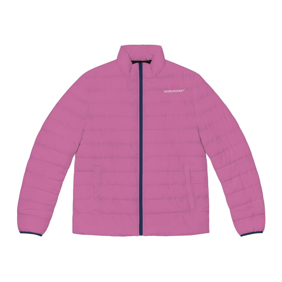 Light Pink Color Men's Jacket, Best Men's Puffer Jacket