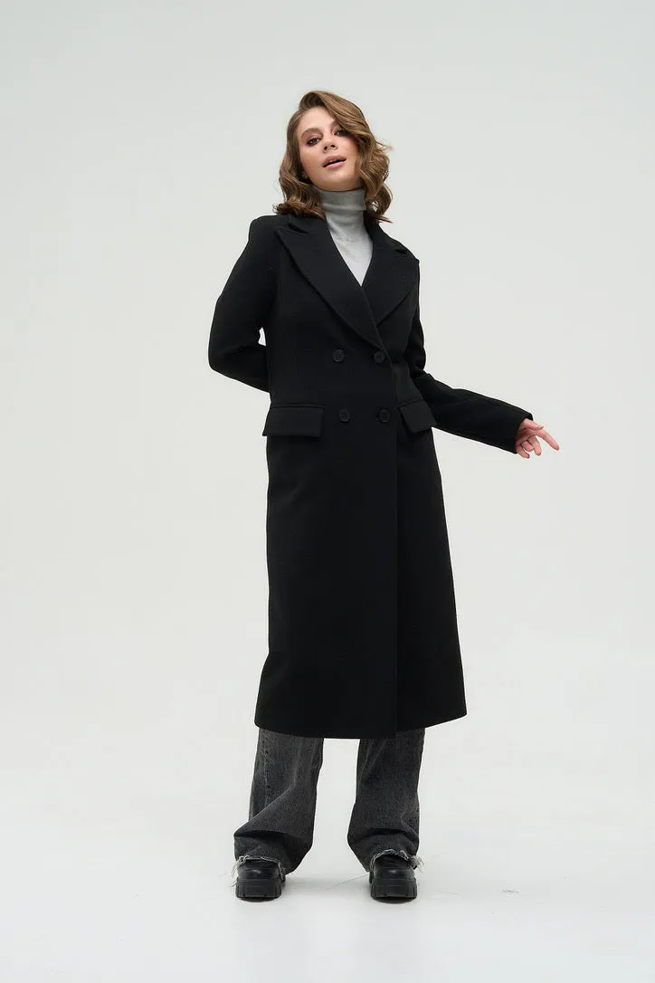 Lindstrom Tailored Wool Blend Overcoat