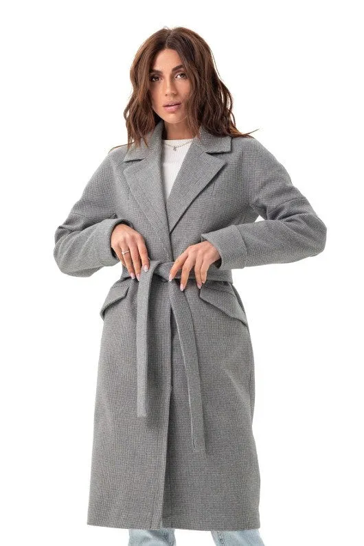 Megan Classic Wool Blend Coat