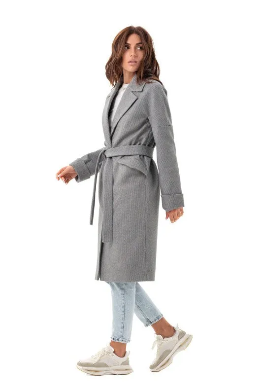 Megan Classic Wool Blend Coat