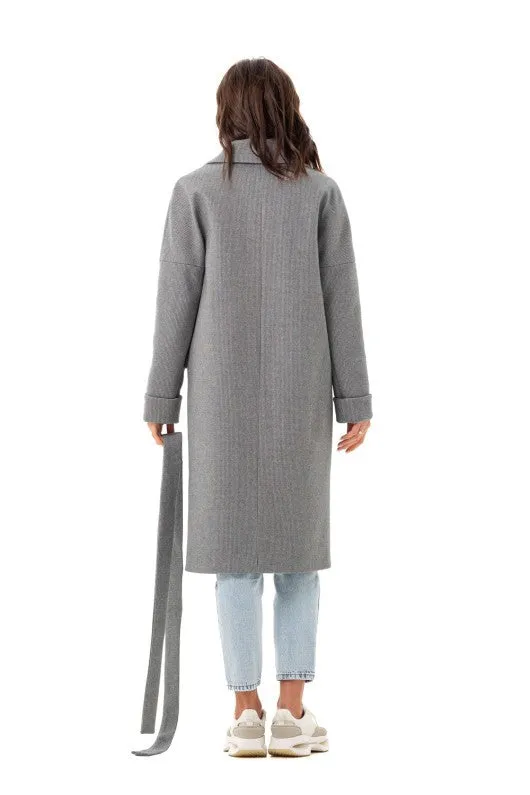 Megan Classic Wool Blend Coat