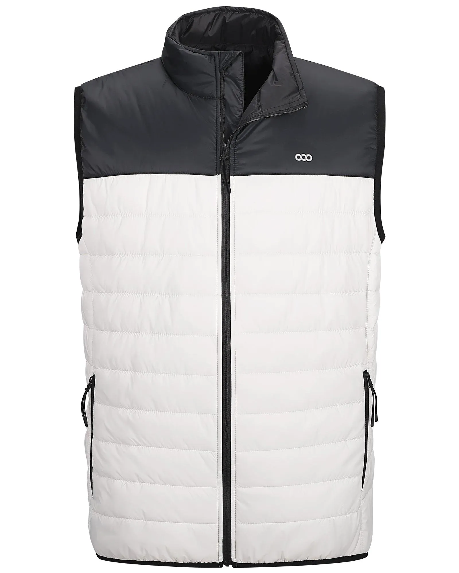 Men's 0.82 lbs Packable Weatherproof Insulated Puffer Gilet with 5 Pockets