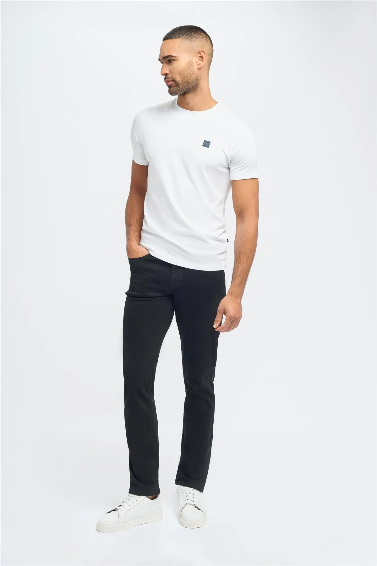 MIlano Black Stretch Denim Jeans