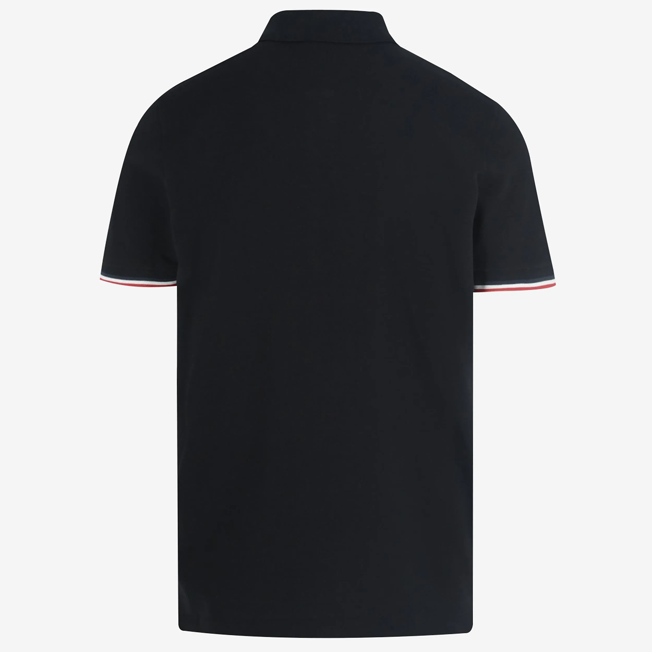 Moncler Tricolour Tip Collar Polo